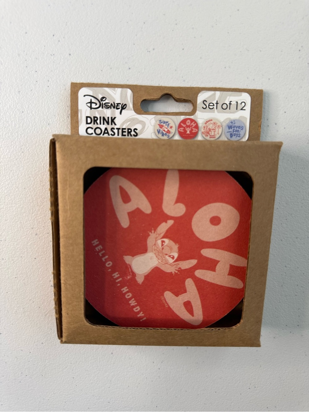 Set of 12 Disney Stitch Coasters